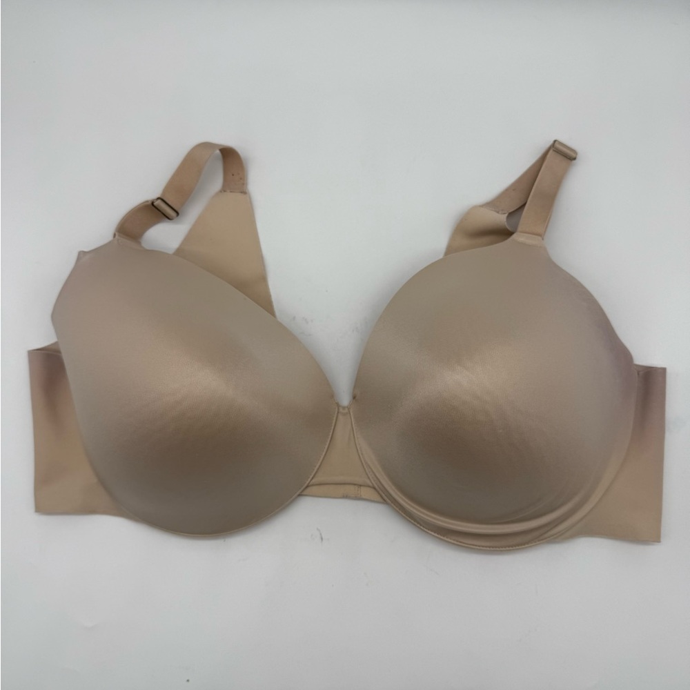 Soma Vanishing Back/ Full Coverage Underwire Tan Bra- Size 44DD